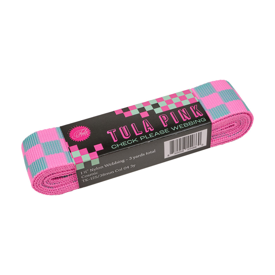 Check Please Cosmic - 1 1/2" - Tula Pink Untamed - 3yd Pack