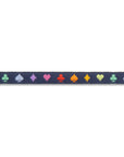 Suited and Booted Navy 5/8" - Tula Pink - PER QUARTER METRE