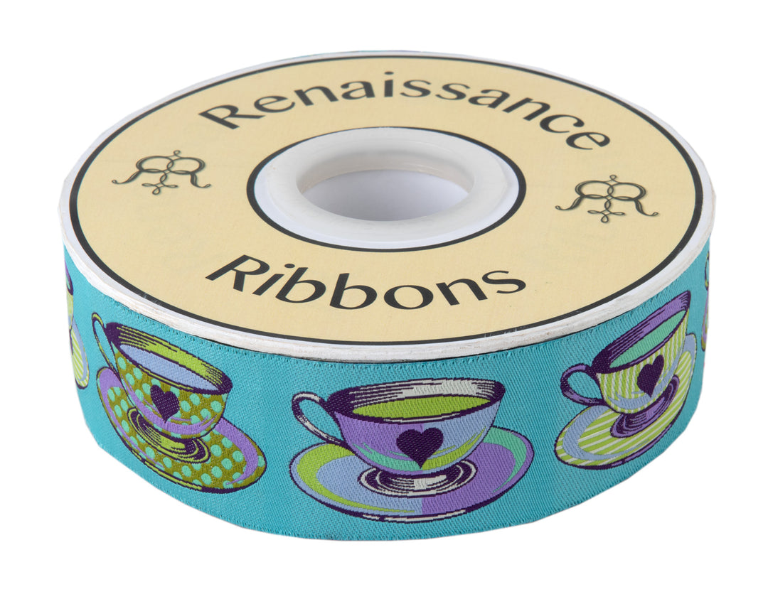 Big Tea Tink Blue 1 1/2" - Tula Pink - PER QUARTER METRE