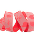 Everglow Fairy Flakes Cosmic - Pink 7/8" - Tula Pink Webbing - PER QUARTER METRE