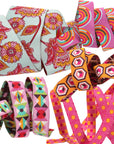 Tula Pink - Vintage Strawberry Pink - Ribbon Designer Pack