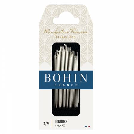 Bohin Sharps Needles Assorted Sizes 3/9