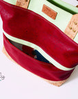 The Waterlily Waxed Canvas Tote