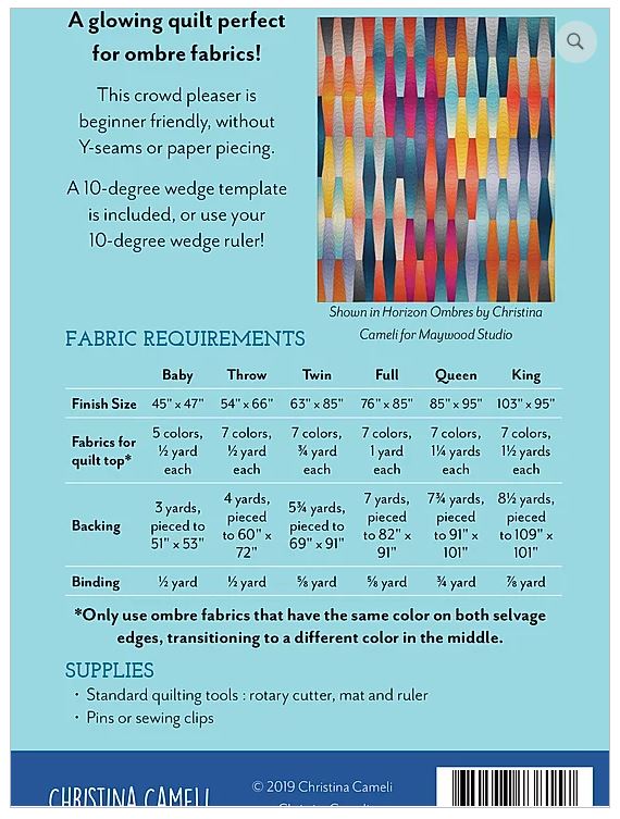 Hologram Quilt Pattern