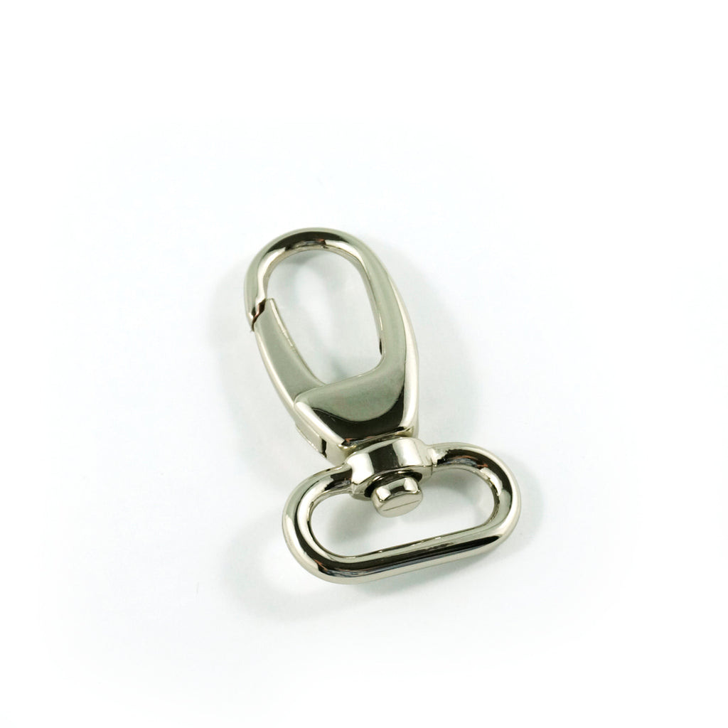 Swivel Snap Hook 1" (25 mm) in Nickel (2 Pack)
