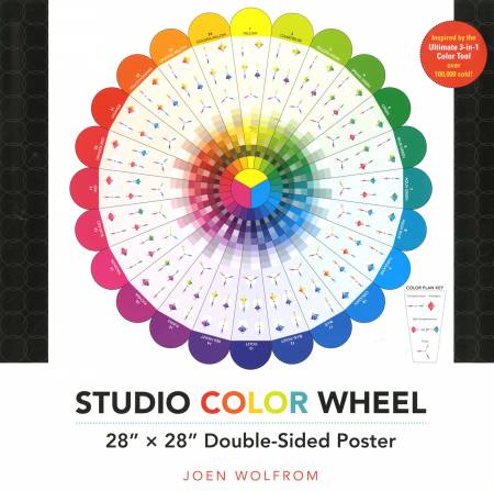 Studio Color Wheel 28in x 28in Poster