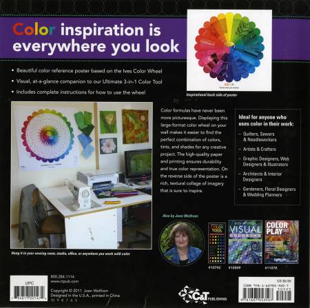 Studio Color Wheel 28in x 28in Poster