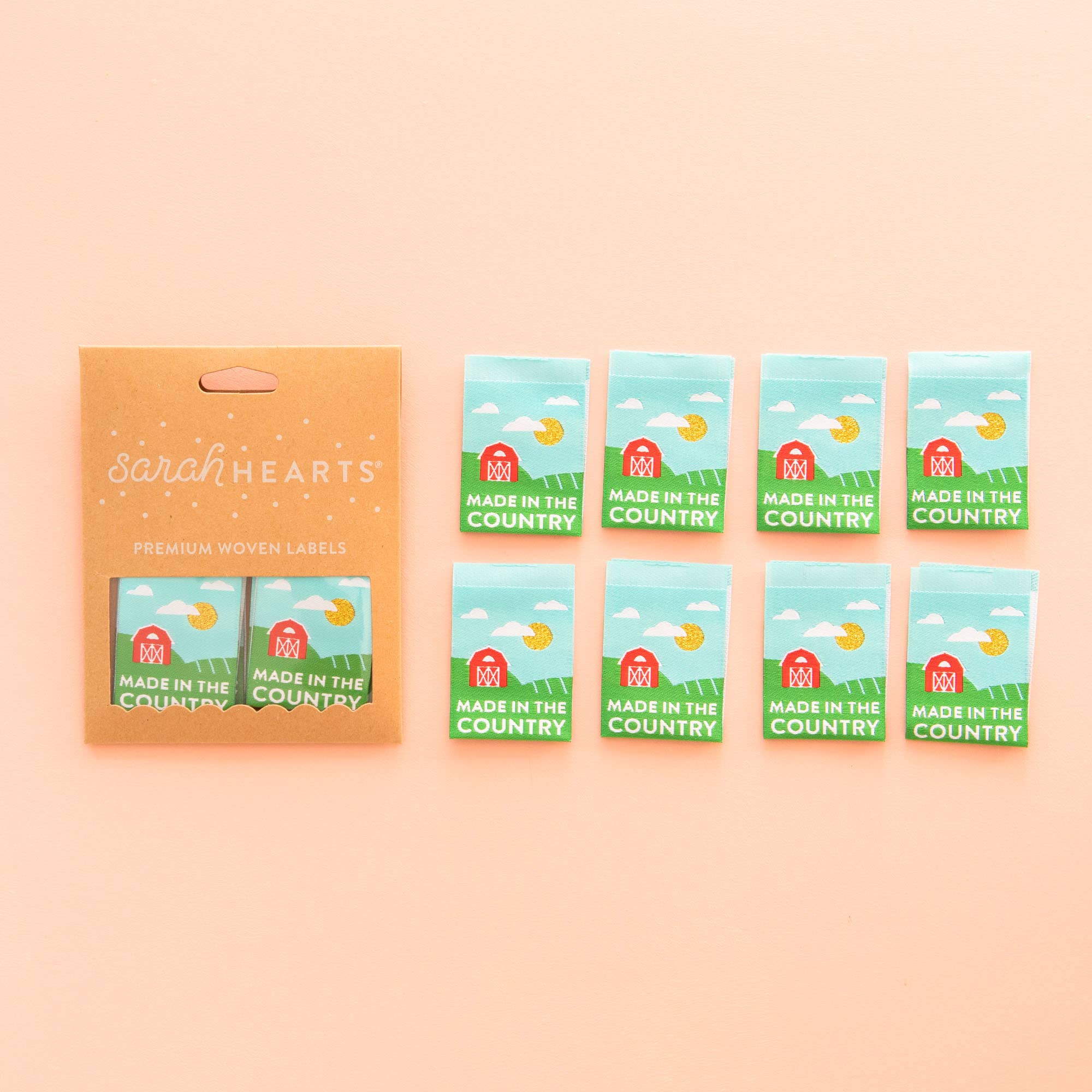 Made in the Country - Sewing Woven Clothing Label Tags