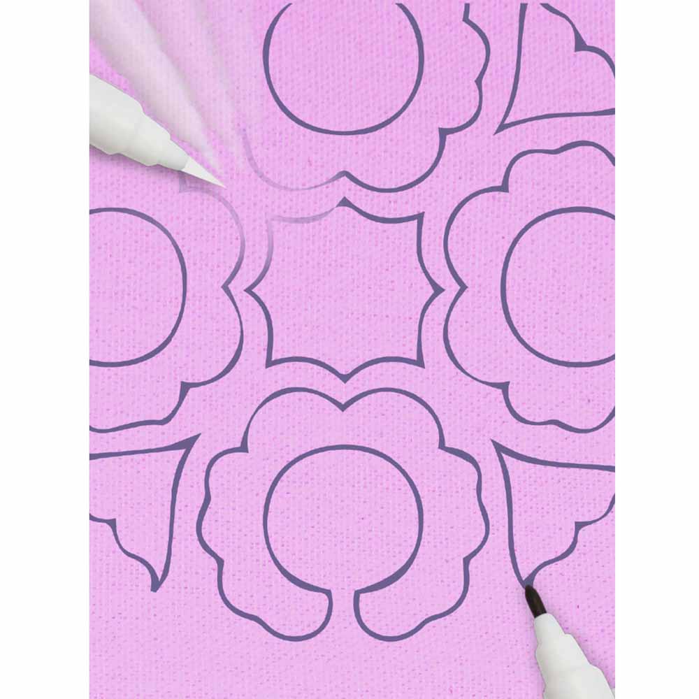 UNIQUE SEWING Fast Fade Fabric Marker with Eraser Tip - Purple