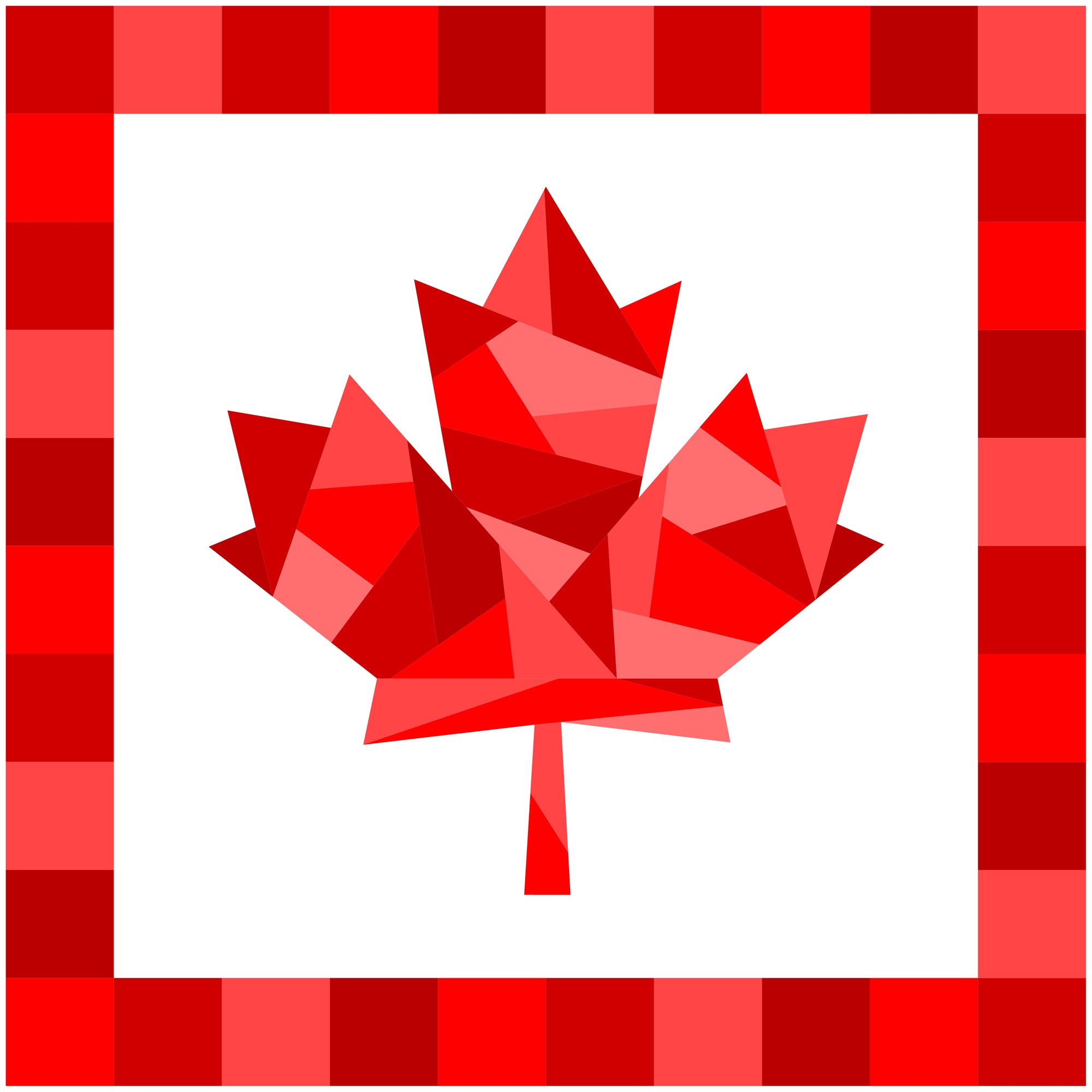 Maple Leaf Paper Pieced Pattern Block PDF Copy - Kristy Lea