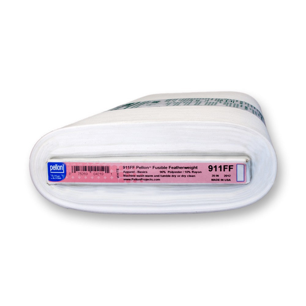 Fusible Feather To Midweight Pellon 20" Wide - PER QUARTER METRE