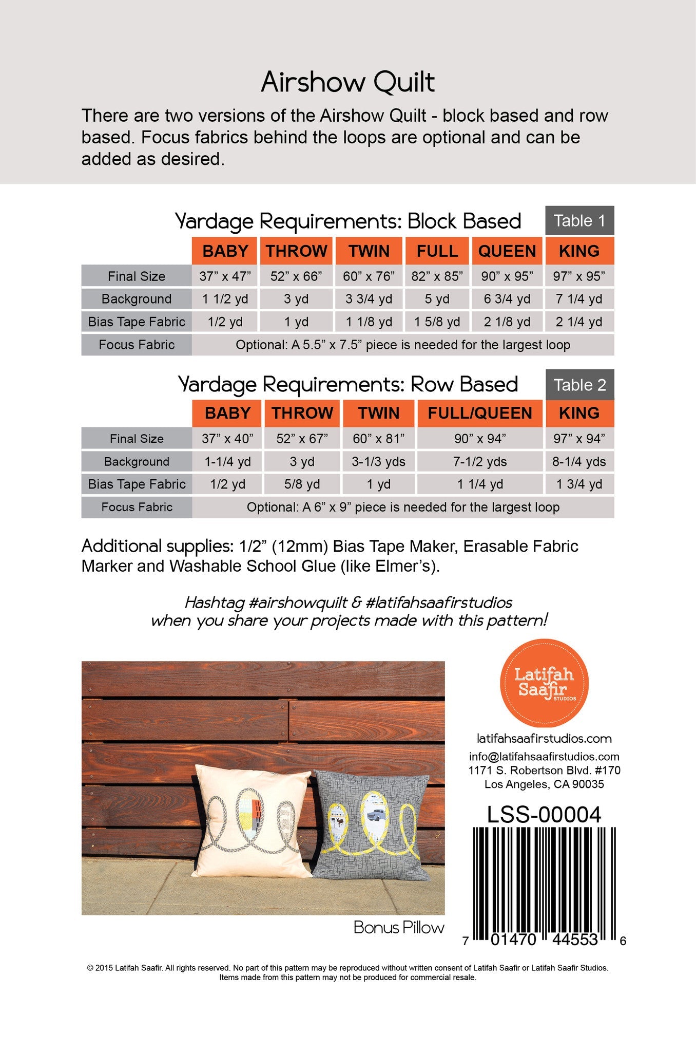 PRE ORDER - Airshow Quilt