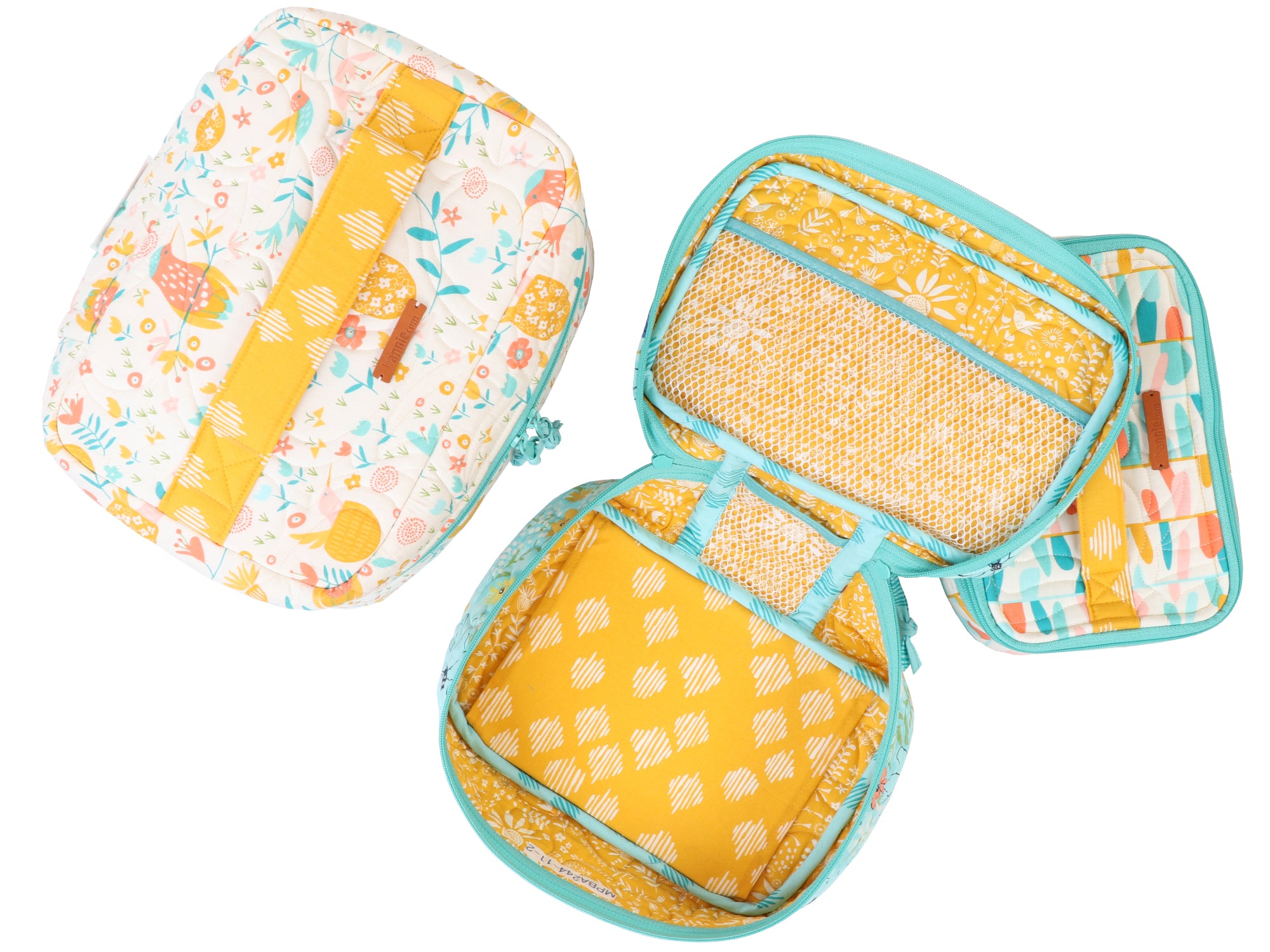 All Aboard! Train Case Trio - By Annie