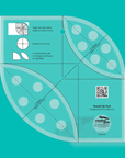 Creative Grids Round Up Tool and Quilting Ruler