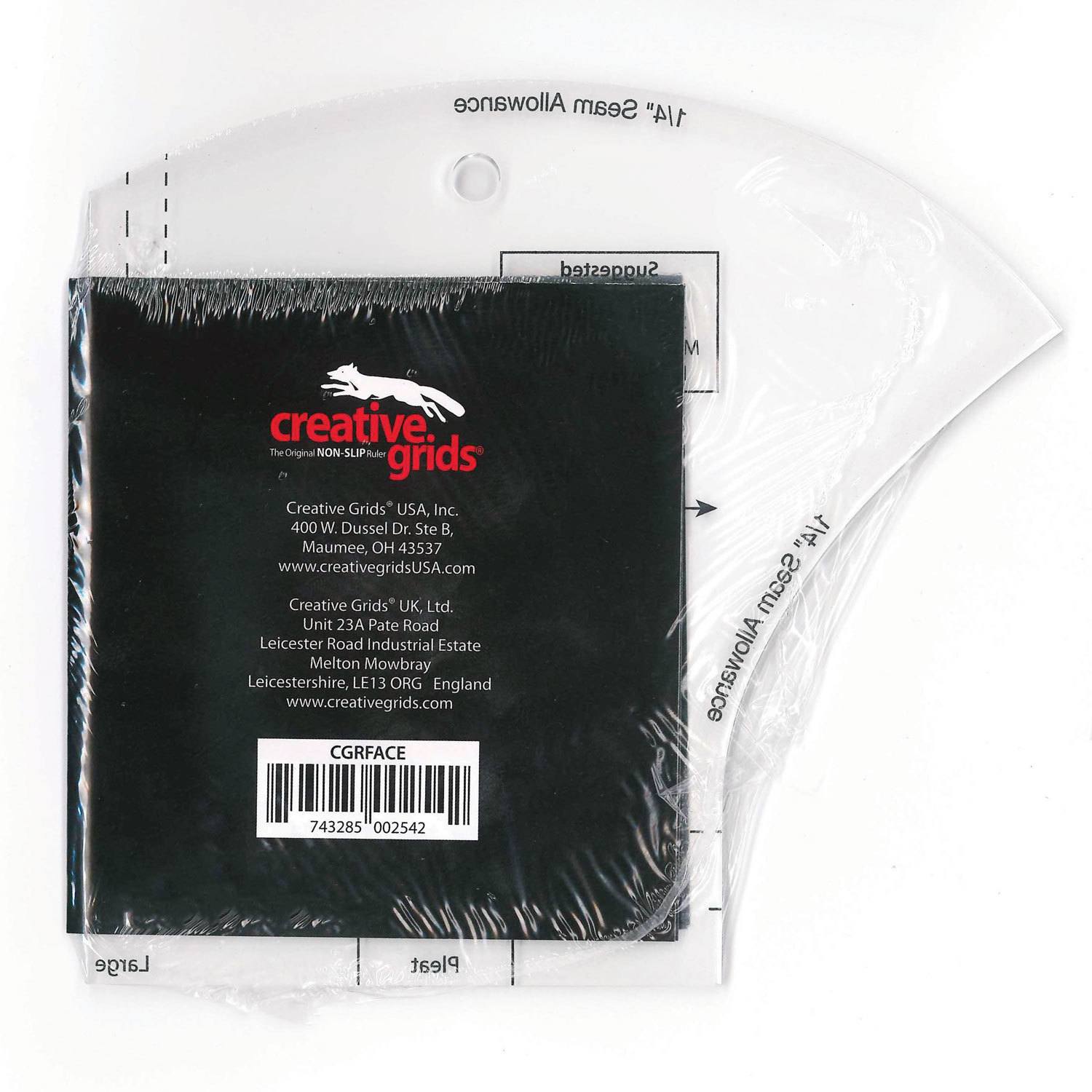 Creative Grids Face Mask Template 3 Sizes in 1