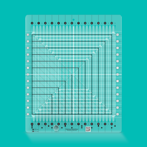 Creative Grids Stripology Squared Quilting Ruler
