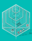 Creative Grids Hexagon Trim Tool Quilt Ruler