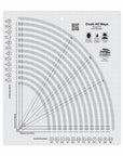 Creative Grids Ovals All Ways Quilting Ruler