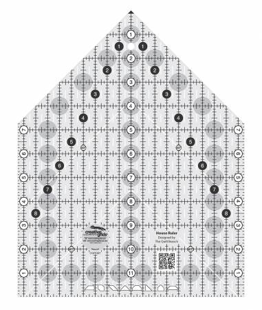 Creative Grids House Quilting Ruler
