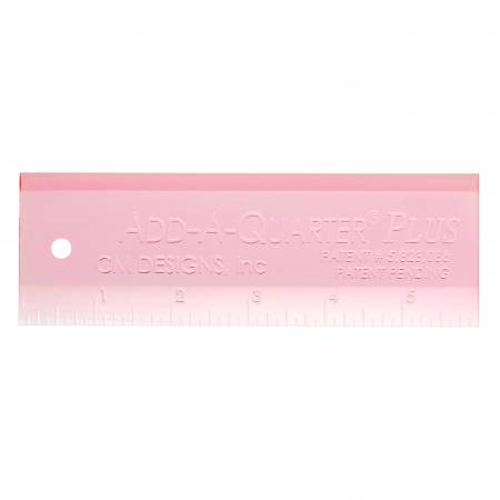6" Add-A-Quarter Plus Pink ( 2 inch x 6 inch)