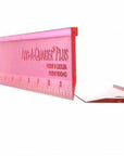6" Add-A-Quarter Plus Pink ( 2 inch x 6 inch)
