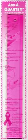 12" Add-A-Quarter Pink (1 1/2 inch x 12 inch)
