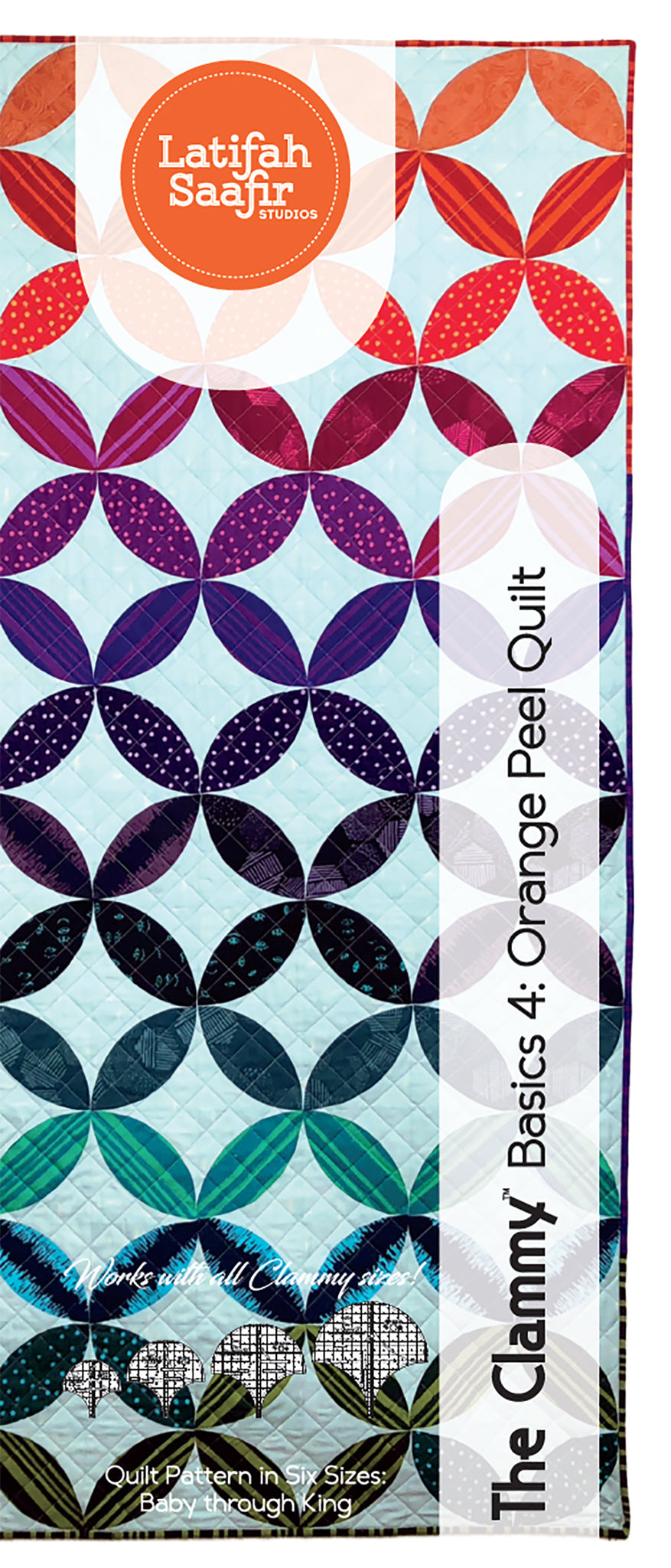 PRE ORDER - Clammy Basics 3: Quarter Circle Quilt PRE ORDER - Clammy Basics 3: Quarter Circle Quilt
