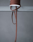 Drawstring Webbing Brown - PER QUARTER METRE