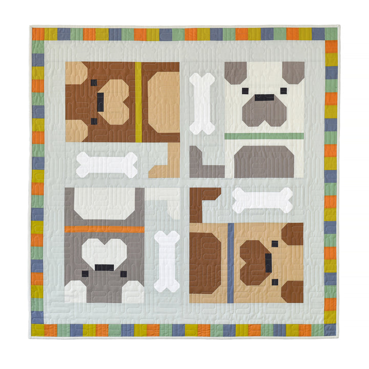 Dog Pile Printed Pattern