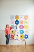 Flower Tile Quilt Pattern