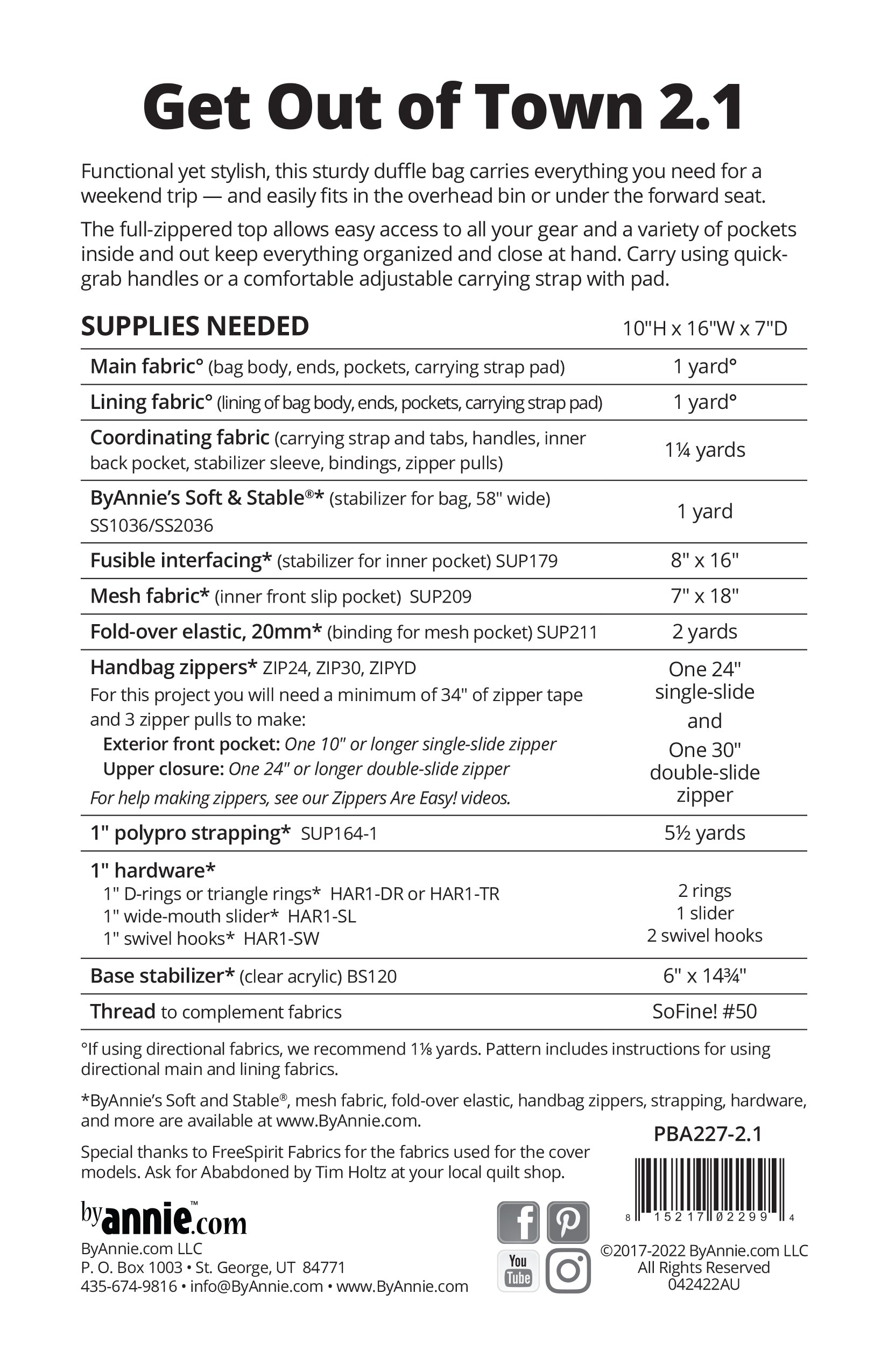 Get Out of Town 2.1 - by Annie