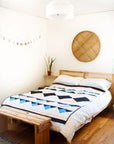 Double Mountain Quilt Pattern