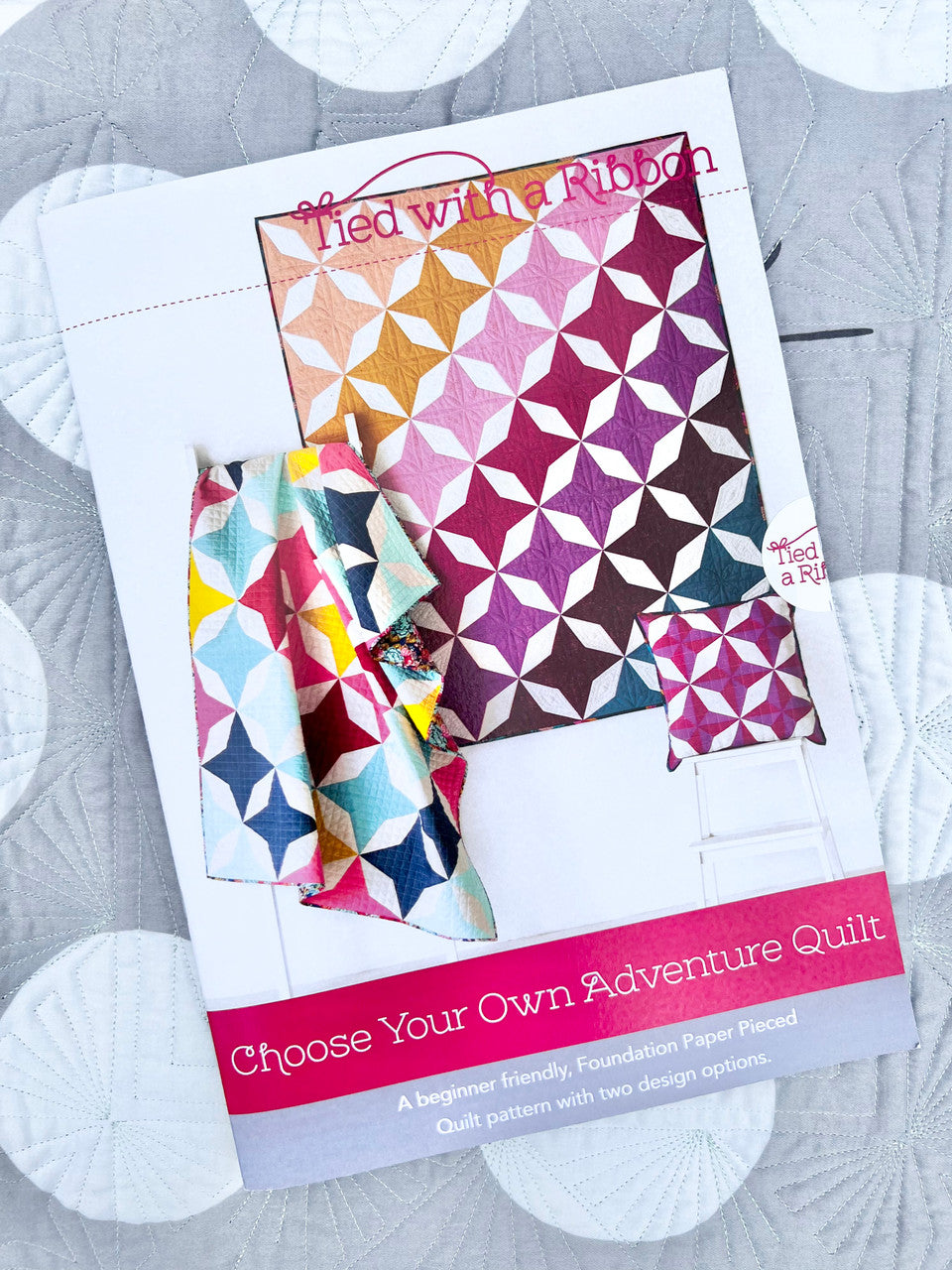 Choose An Adventure Quilt Paper Booklet Pattern