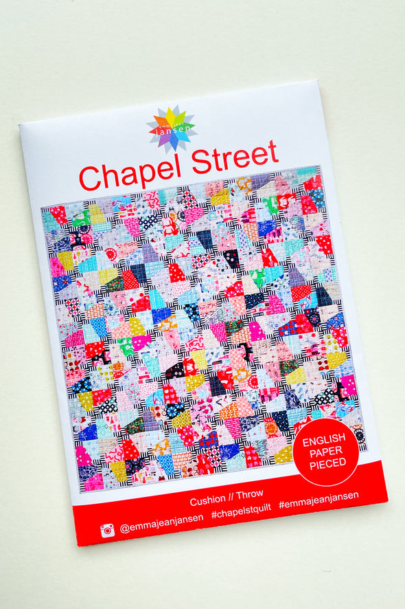 Chapel Street Quilt Pattern & Acrylic Template Set