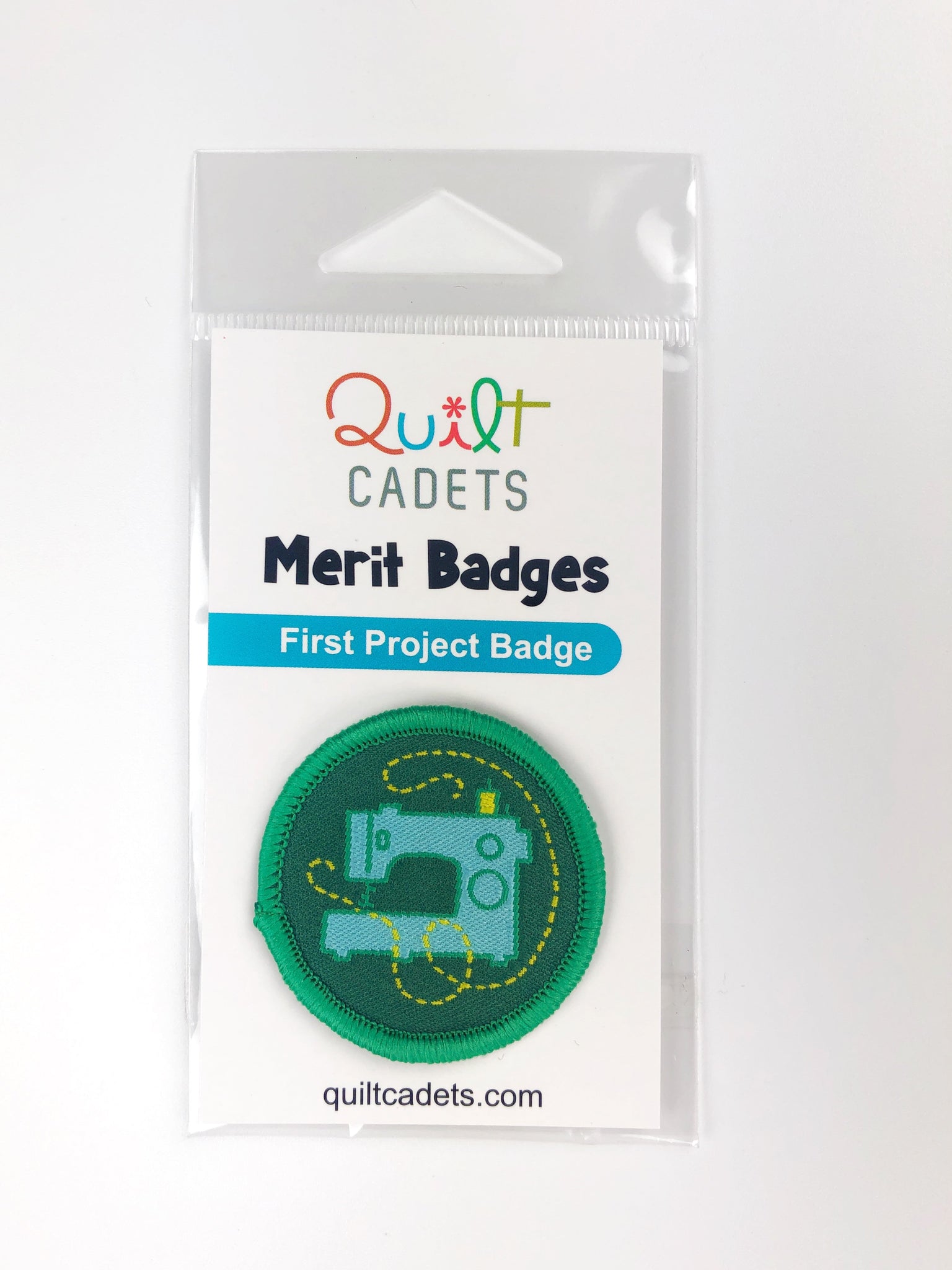Quilt Cadets Merit Badge: First Project Badge