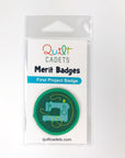 Quilt Cadets Merit Badge: First Project Badge