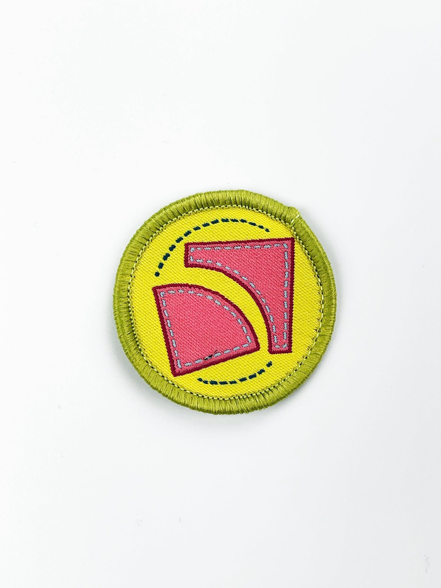 Quilt Cadets Merit Badge: Curved Sewing Badge