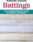 Know Your Battings: Carry-along Reference Guide for Quilters and Sewers