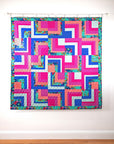 Log Cabin Toss Paper Pattern