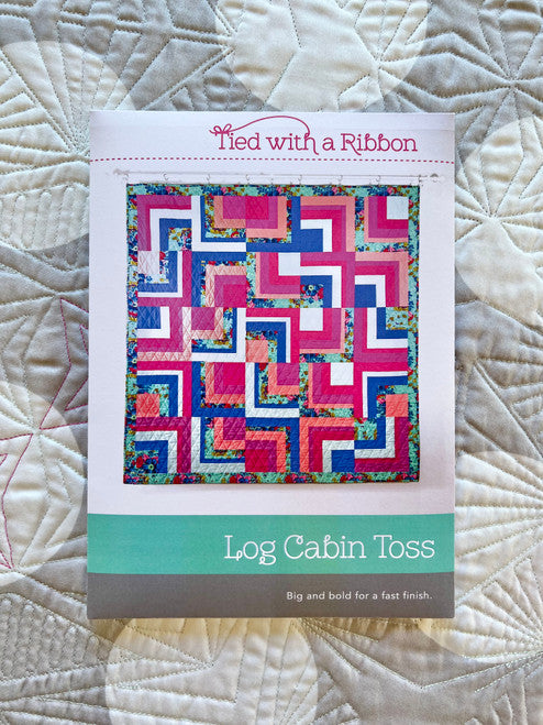 Log Cabin Toss Paper Pattern