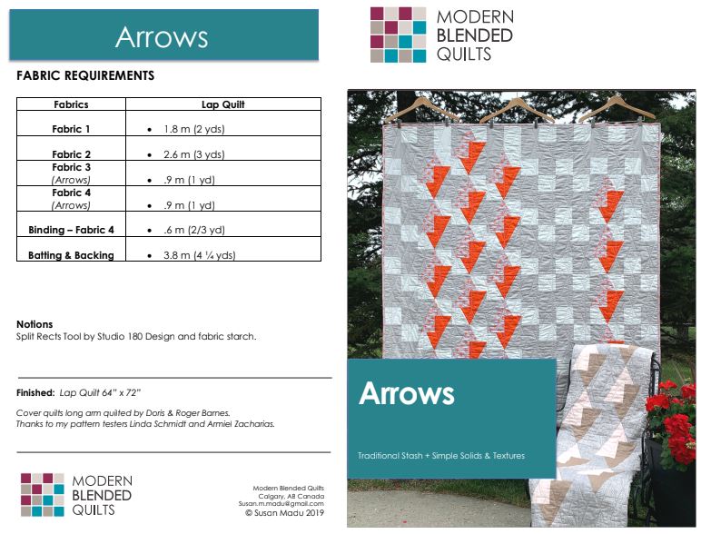 Arrows Quilt Pattern