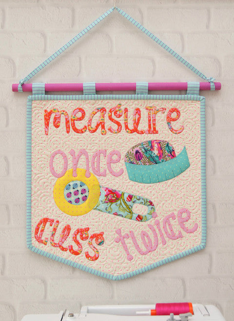 Measure Once Mini Quilt Pattern