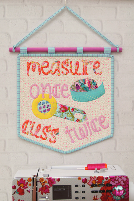Measure Once Mini Quilt Pattern