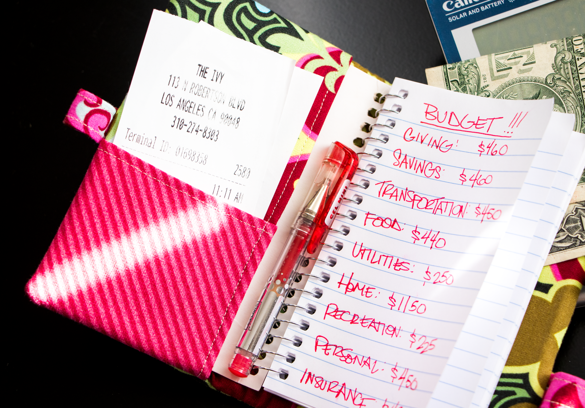 Mini Notebook Cover - By Annie