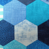 Set of Hexagons in 4 sizes Quilt Stamps