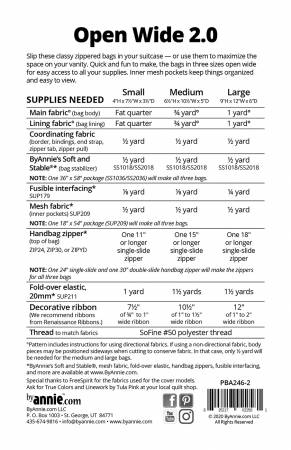 Open Wide 2.0 - By Annie