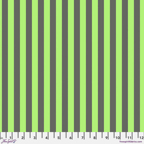 Neon True Colours Neon Tent Stripe Karma - Tula Pink - PER QUARTER METRE