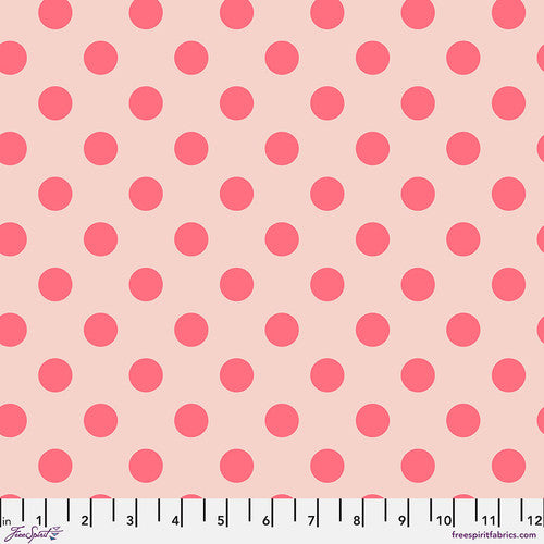 Neon True Colours Neon Pom Poms Nova - Tula Pink - PER QUARTER METRE