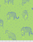 Daydreamer Lil Jaguars Kiwi - Tula Pink - PER QUARTER METRE