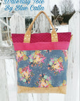 The Waterlily Waxed Canvas Tote